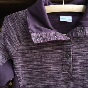 Purple Heather Columbia Jacket